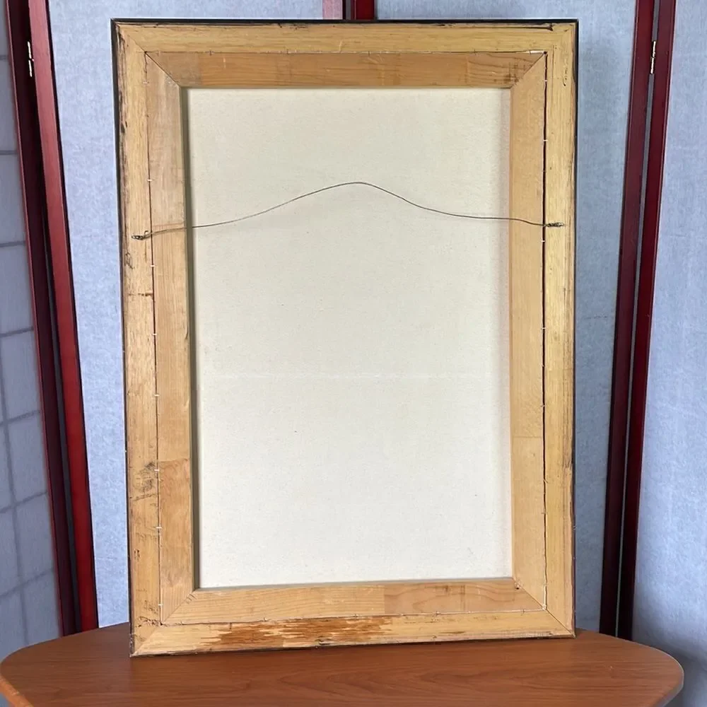 “Morning Arrangement,” by Patton Wilson Very Large Framed Canvas Print (31x22.5)